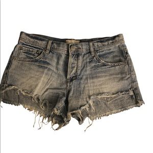 Free People brand denim shorts size 27